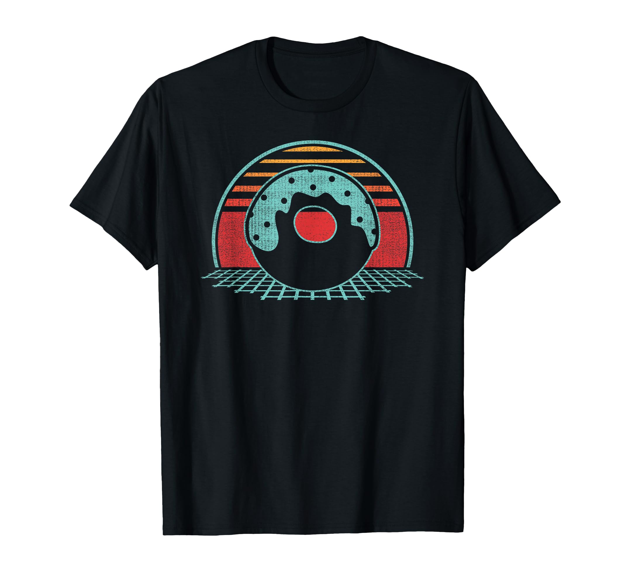 Donut Doughnut 80S Gift T-Shirt - Unique Graphic Men Women - T-Shirt, Sweatshirt, Hoodie