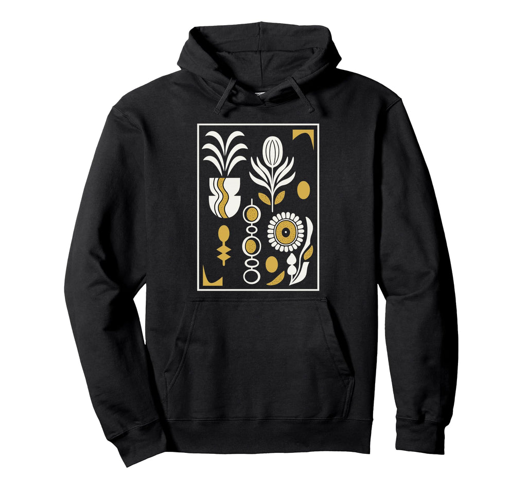 Boho Botanical Flowers Gardening Lover Hoodie - Streetwear Style Men Women - T-Shirt, Sweatshirt, Hoodie