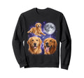 Golden Retriever Dog Owner Galaxy Sweatshirt - Streetwear Style Unisex - T-Shirt, Sweatshirt, Hoodie