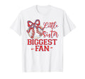 Baseball Sister Coquette Bow Ball T-Shirt - Custom Art Print for Adults - T-Shirt, Sweatshirt, Hoodie