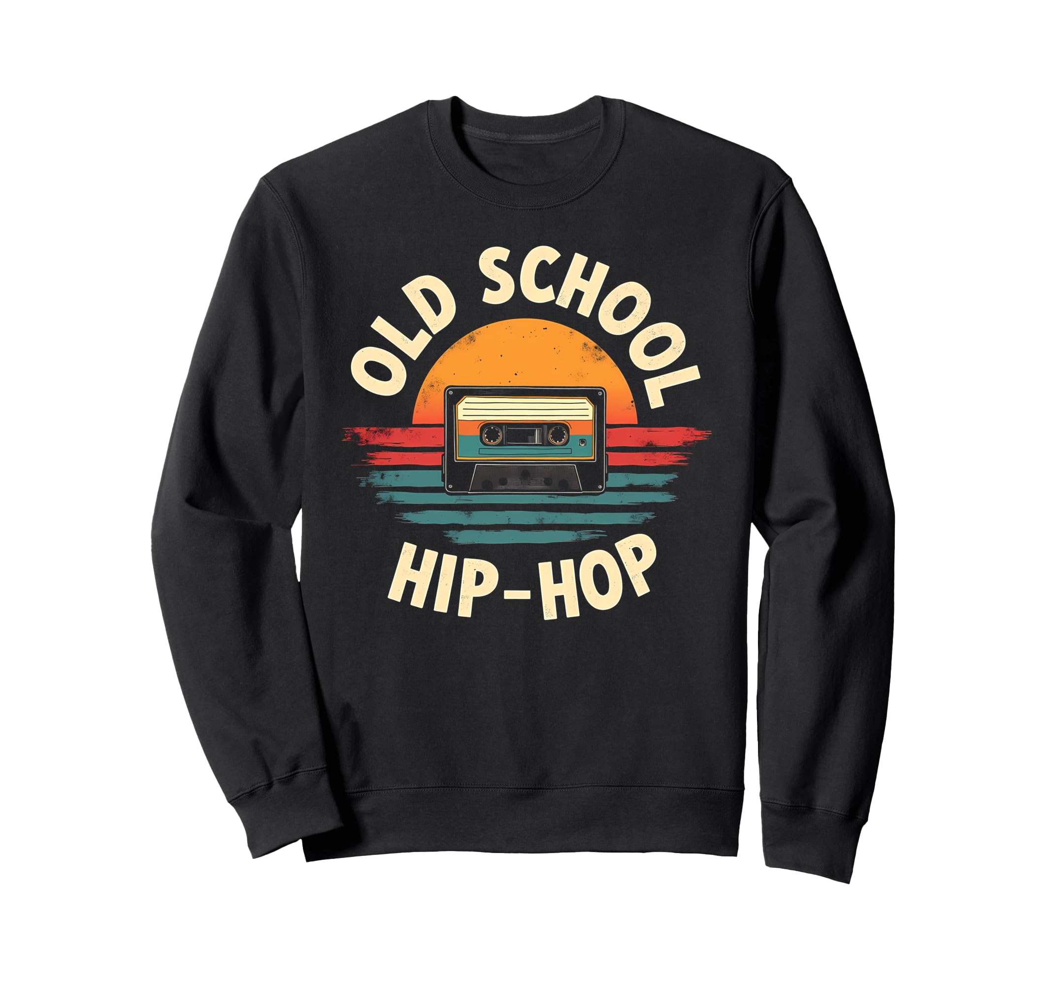Old School Hiphop Sweatshirt - Trendy Graphic Men Women - T-Shirt, Sweatshirt, Hoodie