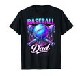 Baseball Dad Ice Cream Drip Theme T-Shirt - Streetwear Style for Adults - T-Shirt, Sweatshirt, Hoodie