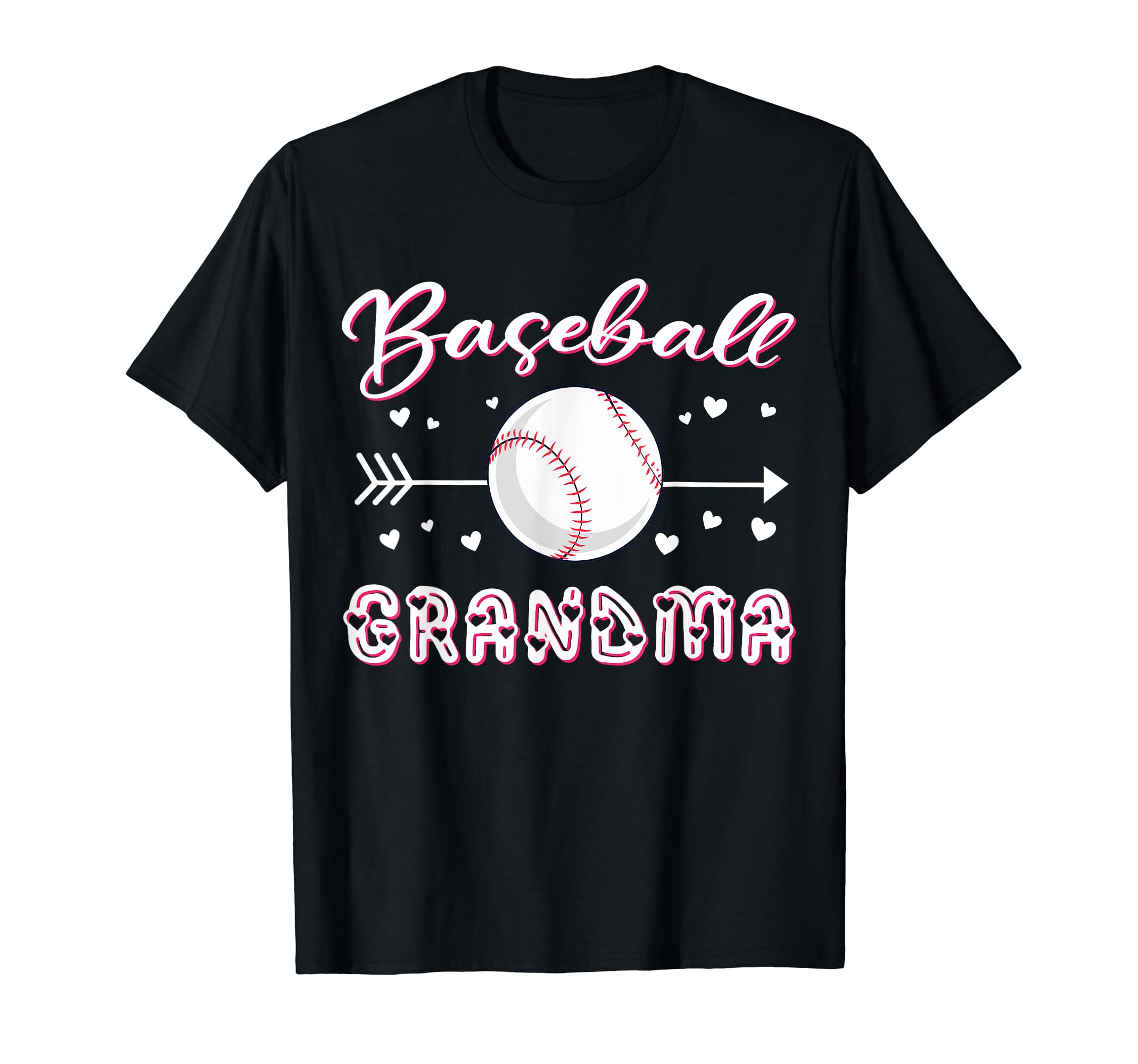 Baseball Grandma Baseball Sport Lover T-Shirt - Custom Art Print Unisex - T-Shirt, Sweatshirt, Hoodie