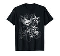 Y2K Grunge Skull Wings 2000S 90S Emo T-Shirt - Minimalist Print Unisex - T-Shirt, Sweatshirt, Hoodie