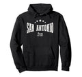 San Antonio Tx Distressed Home City Pride Hoodie - Novelty Apparel Unisex - T-Shirt, Sweatshirt, Hoodie