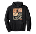 Floral Boho Daisy Matisse Flower Hoodie - Minimalist Print Men Women - T-Shirt, Sweatshirt, Hoodie