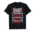 Baseball Aunt Crazy Loud Auntie Baseball T-Shirt - Graphic Print Men Women - T-Shirt, Sweatshirt, Hoodie