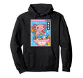 Axolotl Kawaii Rainbow Vaporwave Hoodie - Minimalist Print Men Women - T-Shirt, Sweatshirt, Hoodie
