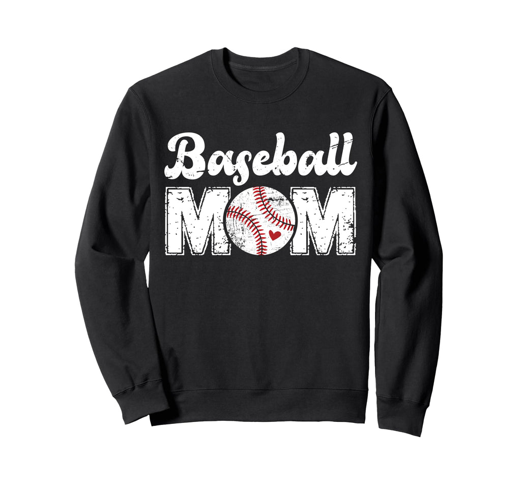 Baseball Mom Mothers Day Sweatshirt - Streetwear Style Unisex - T-Shirt, Sweatshirt, Hoodie