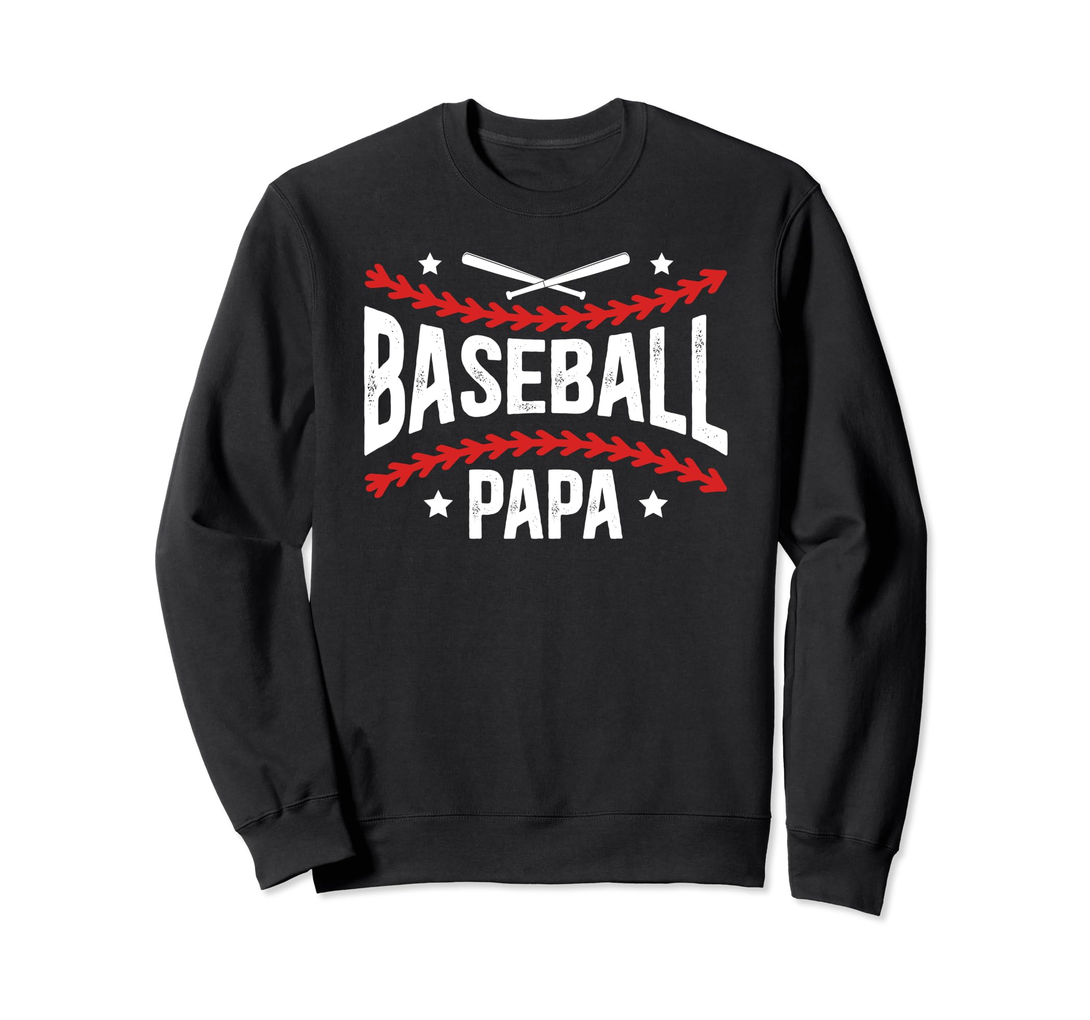 Baseball Papa Grandpa Proud Papa Sweatshirt - Novelty Apparel for Adults - T-Shirt, Sweatshirt, Hoodie