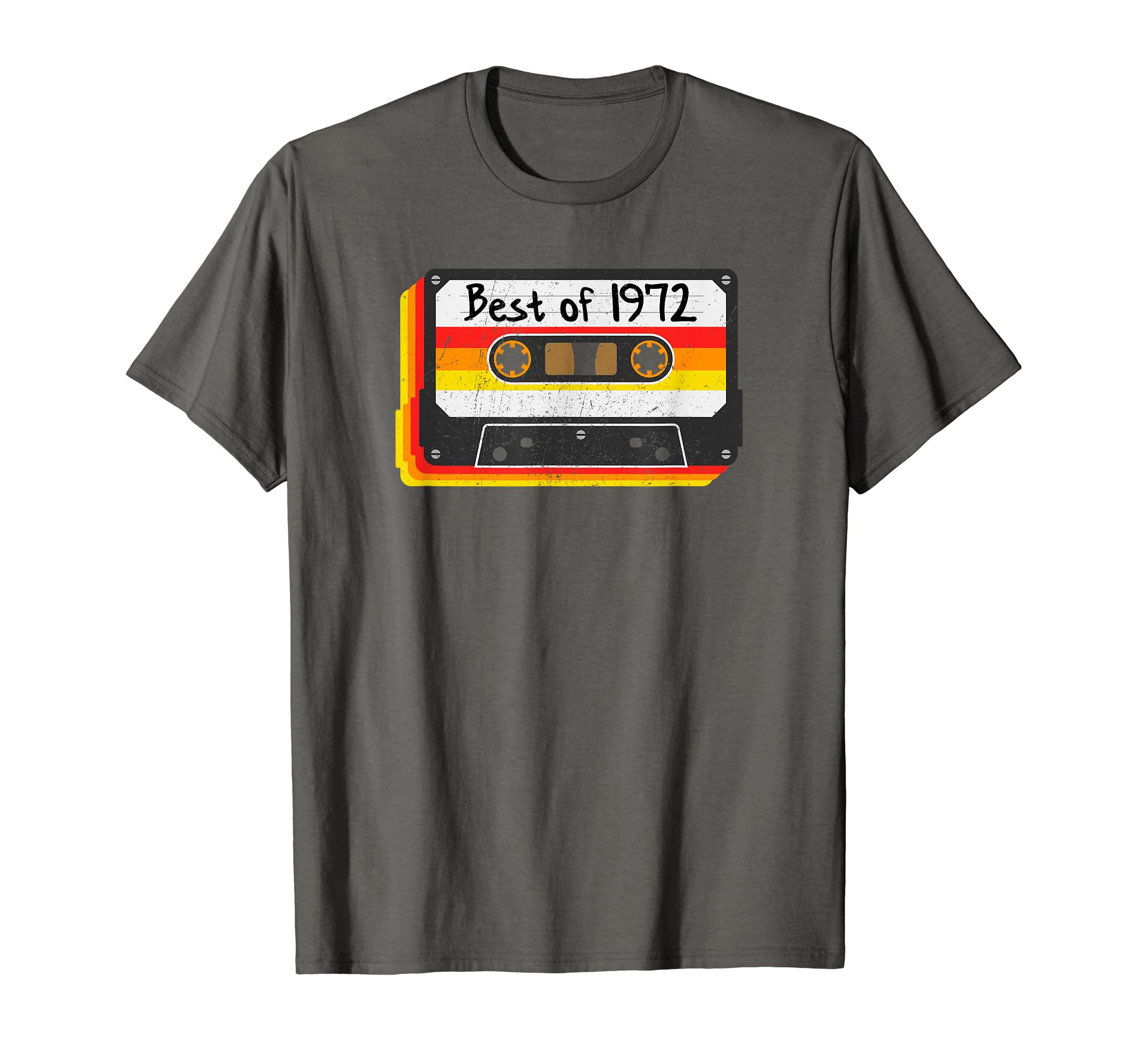 Best 1972 Mixtape Cassette Tape 50Th T-Shirt - Streetwear Style Unisex - T-Shirt, Sweatshirt, Hoodie