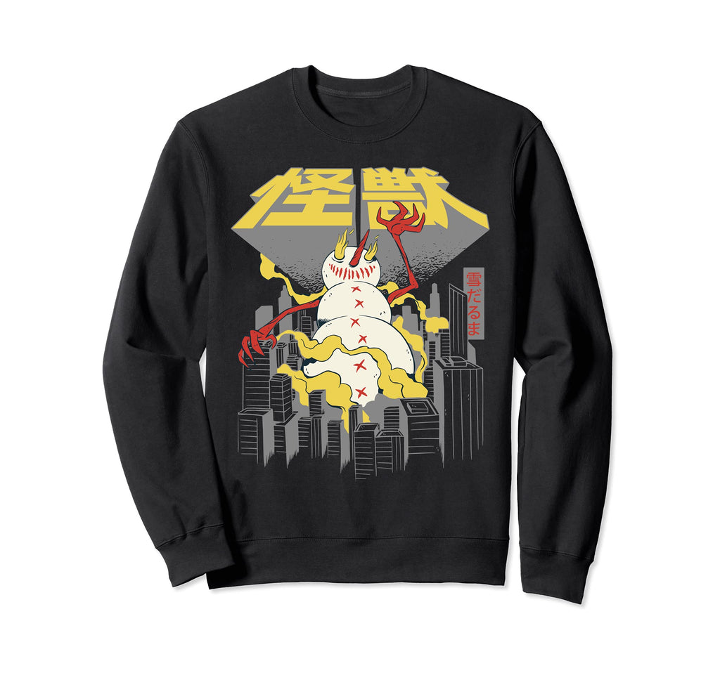 90S Japan Grunge Anime Kanji Sweatshirt - Custom Art Print Men Women - T-Shirt, Sweatshirt, Hoodie