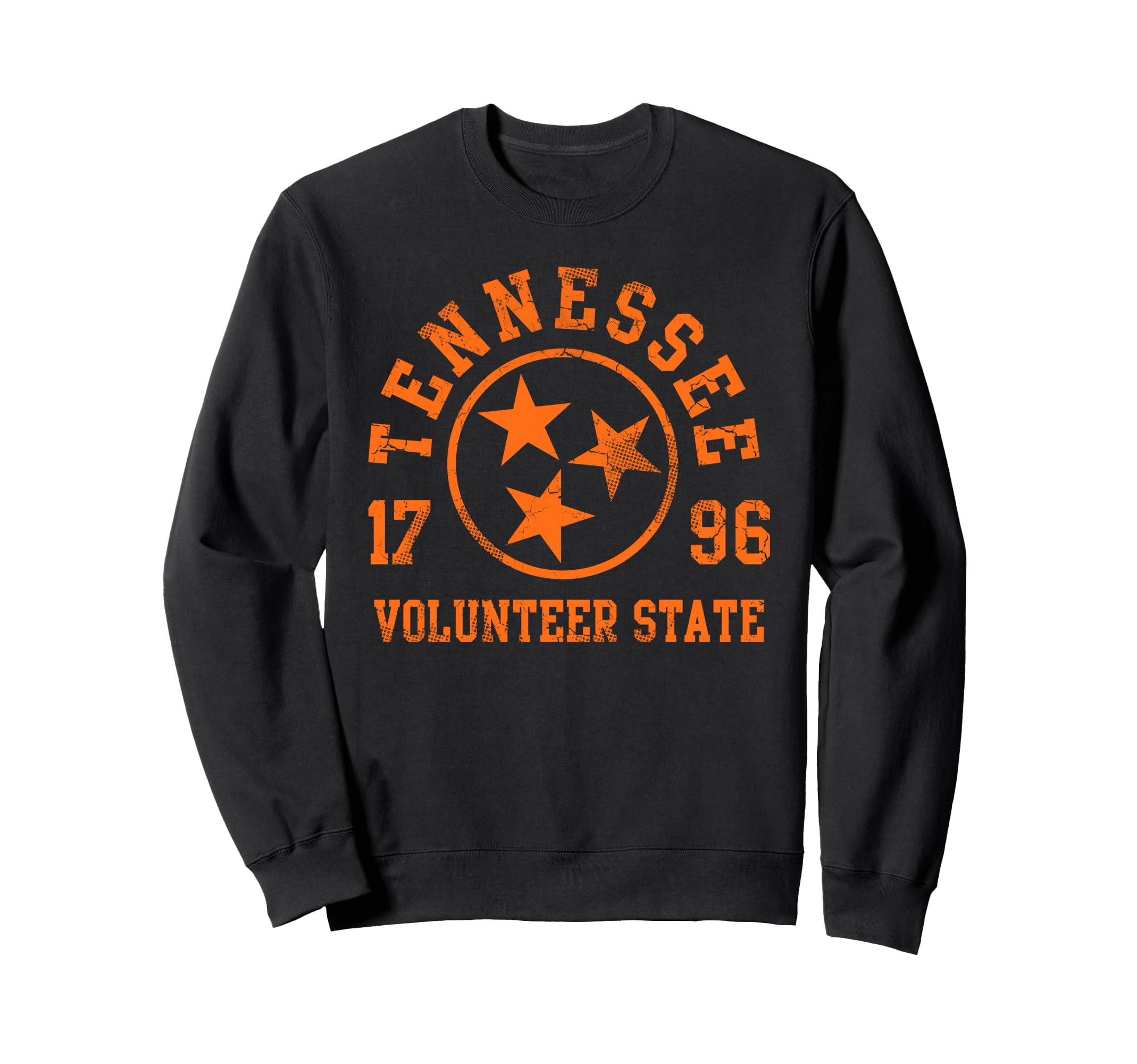 Tennessee Volunteer State Flag Sweatshirt - Aesthetic Graphic for Adults - T-Shirt, Sweatshirt, Hoodie