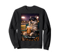 Funny Wolf Ballfield Baseball Sweatshirt - Streetwear Style Men Women - T-Shirt, Sweatshirt, Hoodie