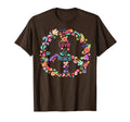Hippie Peace Sign Love 60S 70S Tie T-Shirt - Casual Everyday Wear Unisex - T-Shirt, Sweatshirt, Hoodie
