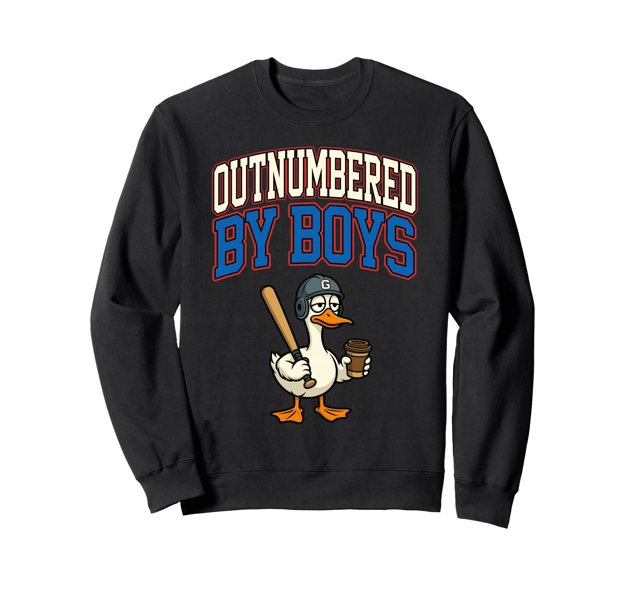 Funny Mom Goose Mothers Day Sweatshirt - Unique Graphic Men Women - T-Shirt, Sweatshirt, Hoodie