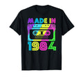 Made 1984 Cassette Birthday Outfit 80S T-Shirt - Custom Art Print Unisex - T-Shirt, Sweatshirt, Hoodie