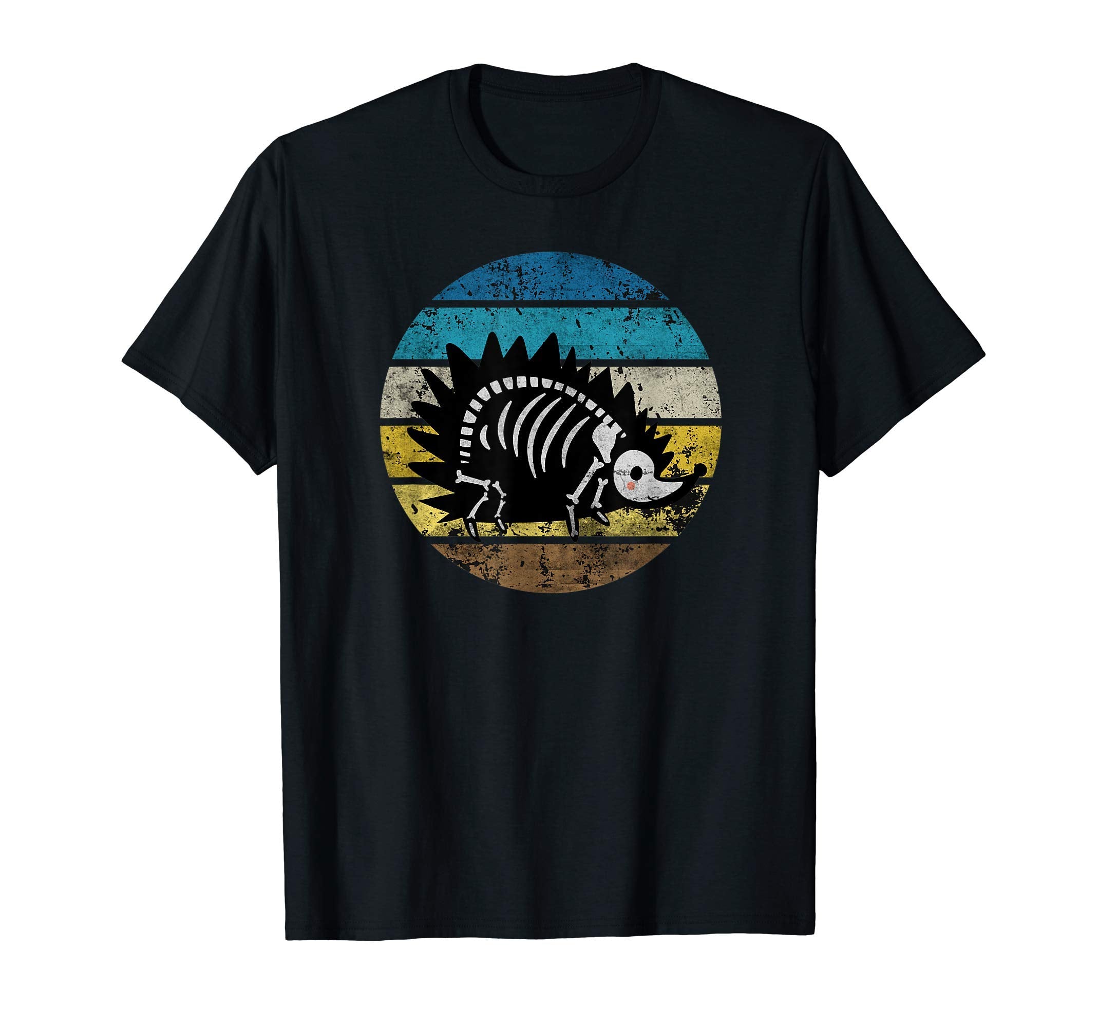 Hedgehog Art Sunset Hedgehog Lover Gift T-Shirt - Graphic Print Men Women - T-Shirt, Sweatshirt, Hoodie
