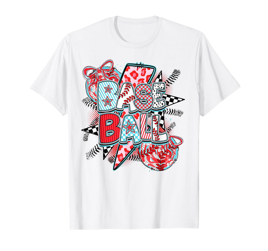 Baseball Game Day Leopard Baseball T-Shirt - Streetwear Style Men Women - T-Shirt, Sweatshirt, Hoodie