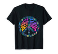 Hippie Peace Sign Gift Sweatshirt - Unique Graphic Men Women - T-Shirt, Sweatshirt, Hoodie