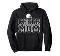 Cheer Mom Mother Bow Cheerleader Game Hoodie - Aesthetic Graphic Men Women - T-Shirt, Sweatshirt, Hoodie