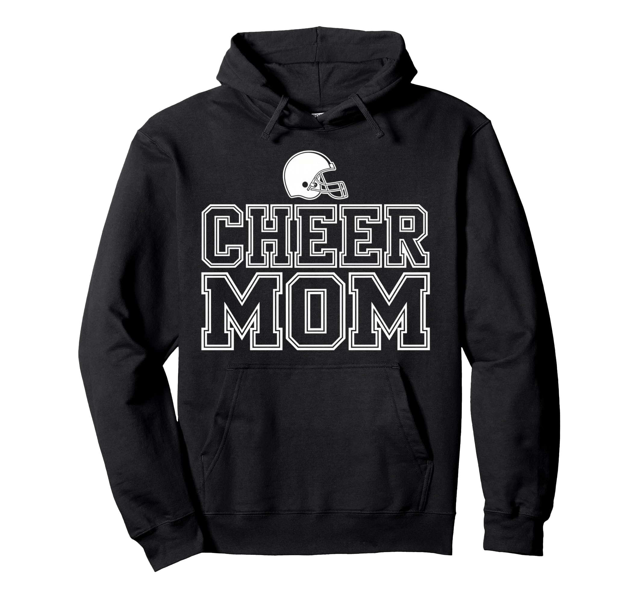 Cheer Mom Mother Bow Cheerleader Game Hoodie - Aesthetic Graphic Men Women - T-Shirt, Sweatshirt, Hoodie