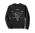 Whos First Baseball Position Joke Sweatshirt - Custom Art Print Men Women - T-Shirt, Sweatshirt, Hoodie