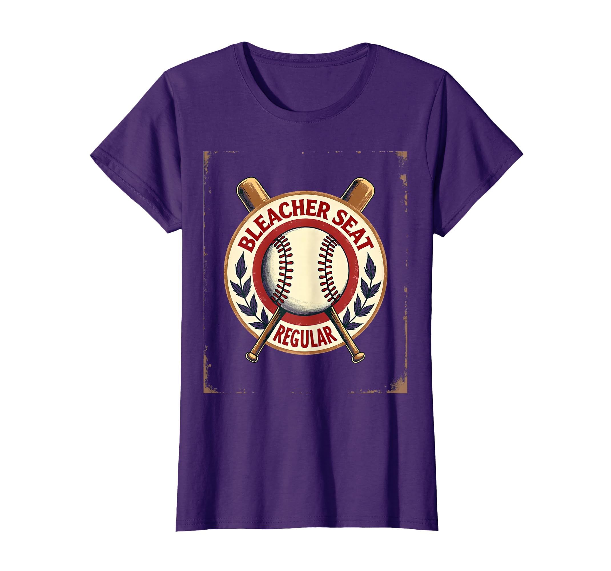 Bleacher Seat Regular Baseball Mom T-Shirt - Graphic Print Men Women - T-Shirt, Sweatshirt, Hoodie