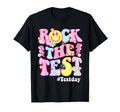 Rock Test Day Teacher Testing Day T-Shirt - Fun Novelty Design Unisex - T-Shirt, Sweatshirt, Hoodie