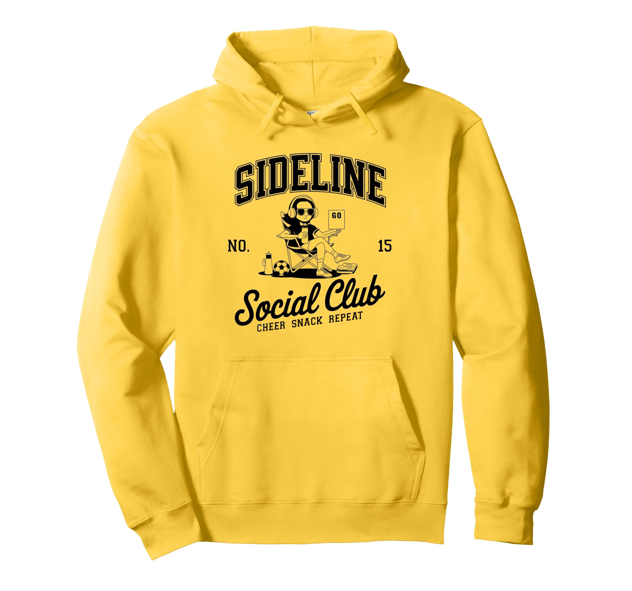 Sideline Social Club Soccer Mom Game Hoodie - Casual Everyday Wear Unisex - T-Shirt, Sweatshirt, Hoodie