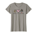 Womens Peace Love Nonnalife Leopard T-Shirt - Fun Novelty Design Unisex - T-Shirt, Sweatshirt, Hoodie