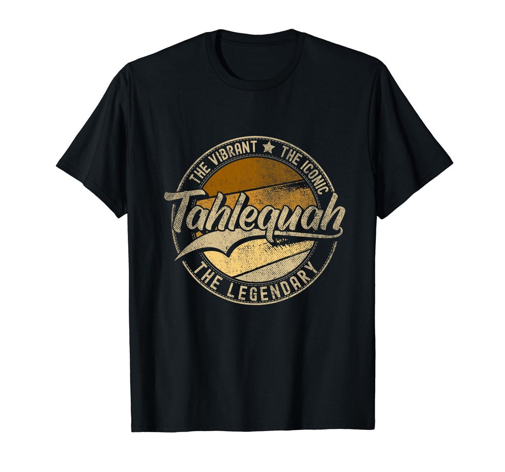 Tahlequah Ok Oklahoma Distressed T-Shirt - Graphic Print Men Women - T-Shirt, Sweatshirt, Hoodie