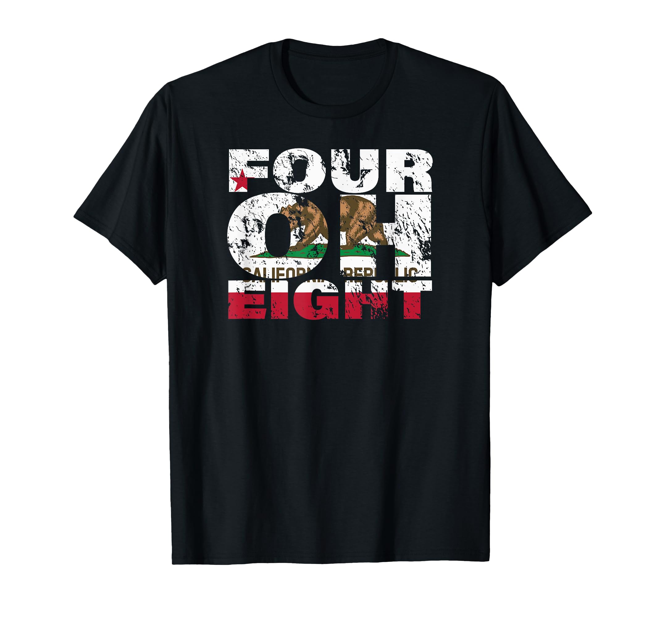 California Area Code 408 San Jose Ca T-Shirt - Graphic Print Unisex - T-Shirt, Sweatshirt, Hoodie