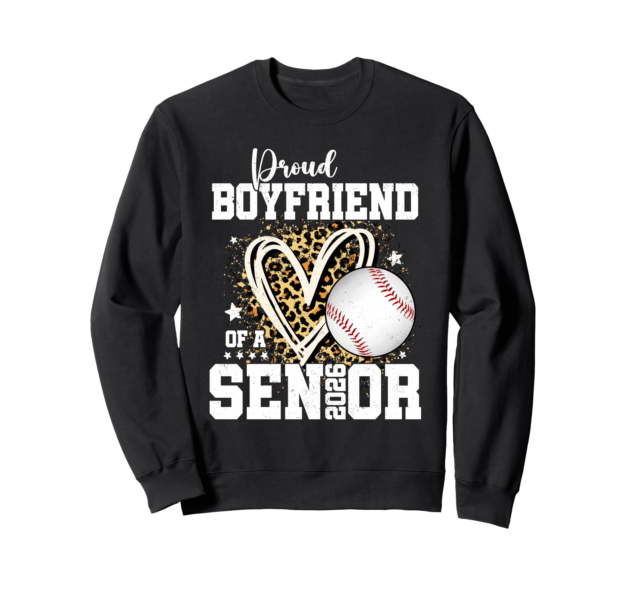 Proud Boyfriend 2026 Senior Sweatshirt - Novelty Apparel for Adults - T-Shirt, Sweatshirt, Hoodie
