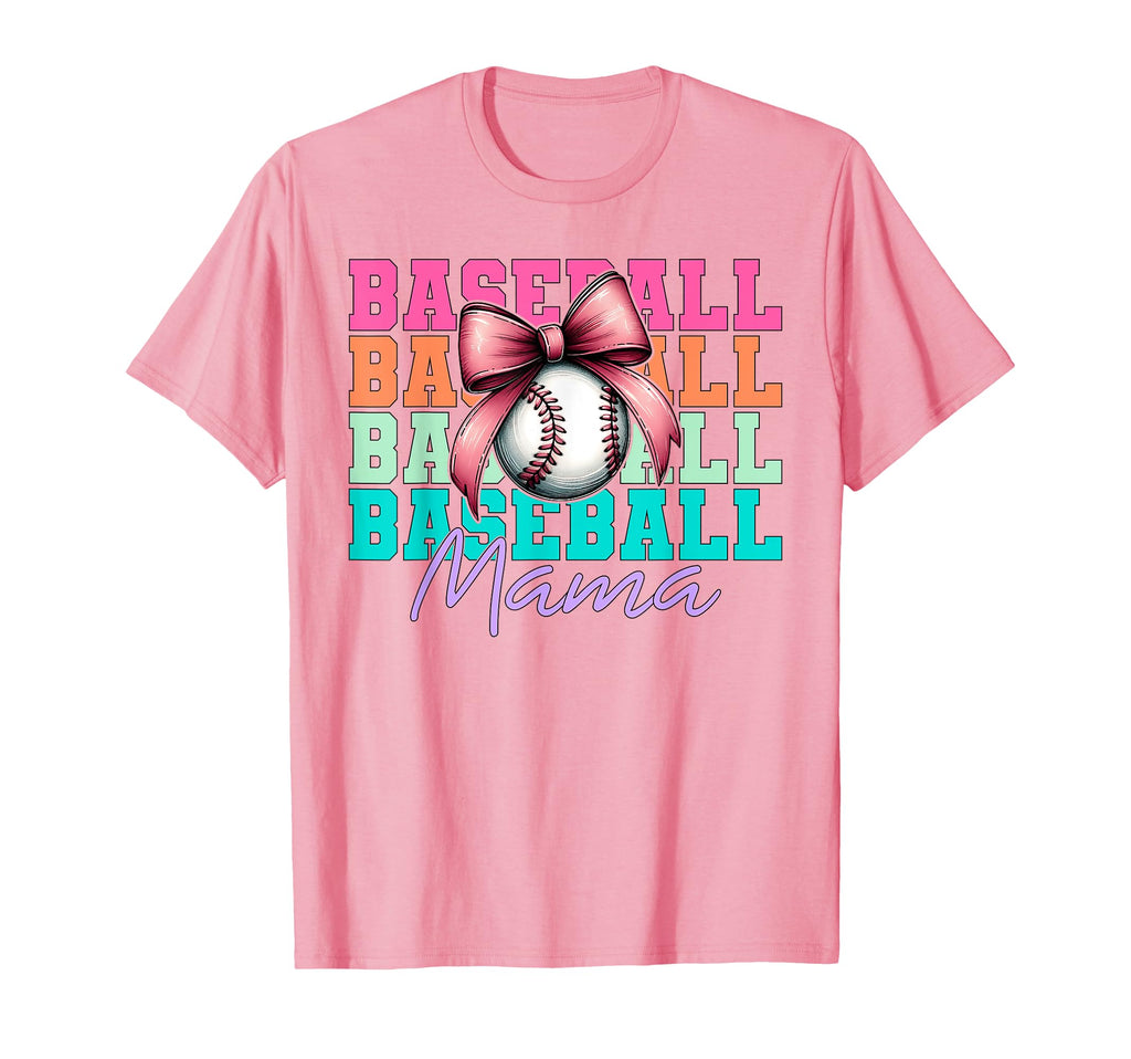 Baseball Mama Baseball Mom Mothers T-Shirt - Fun Novelty Design Men Women - T-Shirt, Sweatshirt, Hoodie