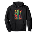 Cactus Maracas Serape Succulent Plant Hoodie - Graphic Print Men Women - T-Shirt, Sweatshirt, Hoodie