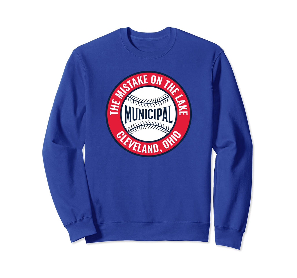Cleveland Municipal Stadium Sweatshirt - Aesthetic Graphic Men Women - T-Shirt, Sweatshirt, Hoodie