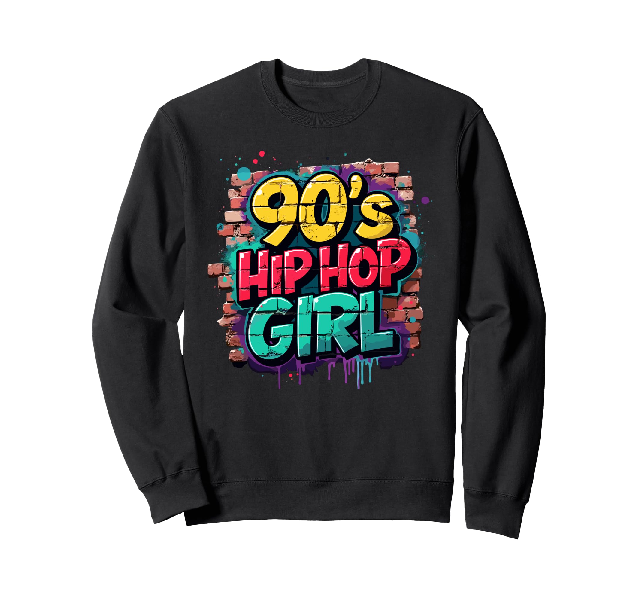 Hip Hop Music Lover Streetwear 90S Sweatshirt - Unique Graphic Men Women - T-Shirt, Sweatshirt, Hoodie