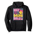 Hit Dang Ball Funny Softball Game Hoodie - Casual Everyday Wear for Adults - T-Shirt, Sweatshirt, Hoodie