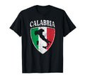 Calabria Italia Flag Crest Italy Italian T-Shirt - Graphic Print Unisex - T-Shirt, Sweatshirt, Hoodie