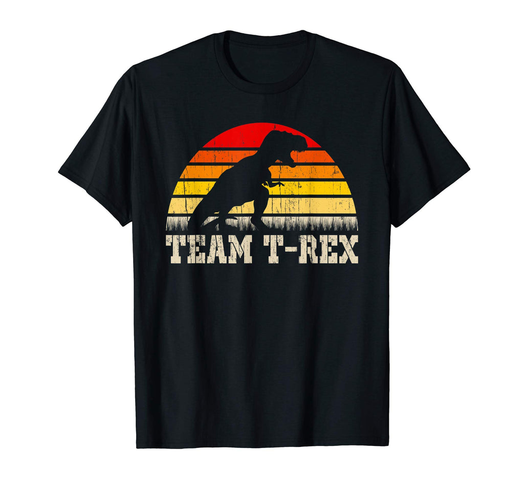 Team T Rex Dinosaur Sunset Dino Gift T-Shirt - Novelty Apparel Men Women - T-Shirt, Sweatshirt, Hoodie