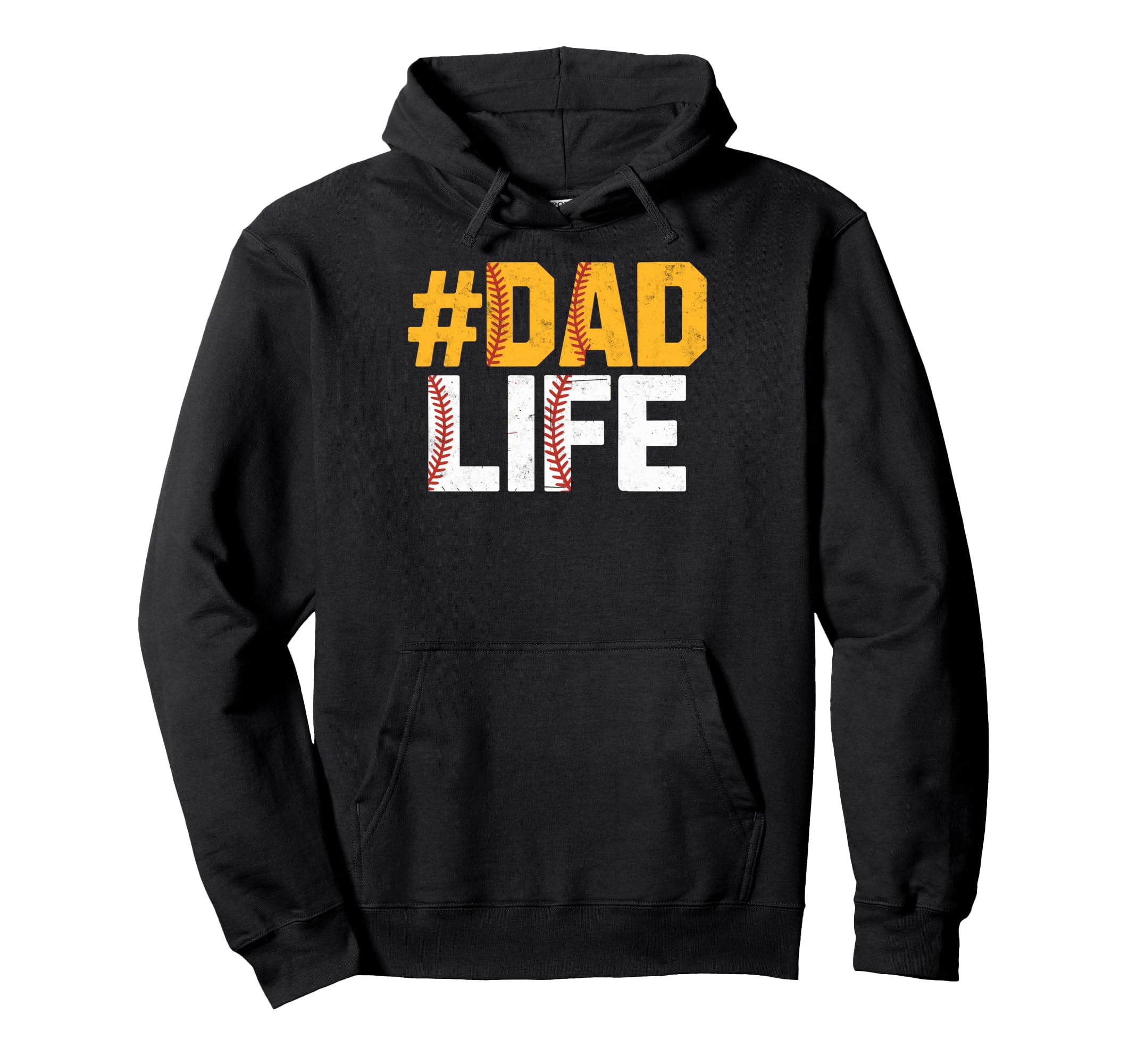Softball Baseball Dad Life Father Hoodie - Streetwear Style for Adults - T-Shirt, Sweatshirt, Hoodie