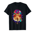 Tie Dye Hippie Squirrel Hippiness Peace T-Shirt - Custom Art Print Unisex - T-Shirt, Sweatshirt, Hoodie