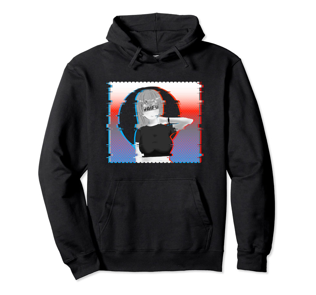 Waifu Anime School Japanese Aesthetic Hoodie - Custom Art Print Men Women - T-Shirt, Sweatshirt, Hoodie