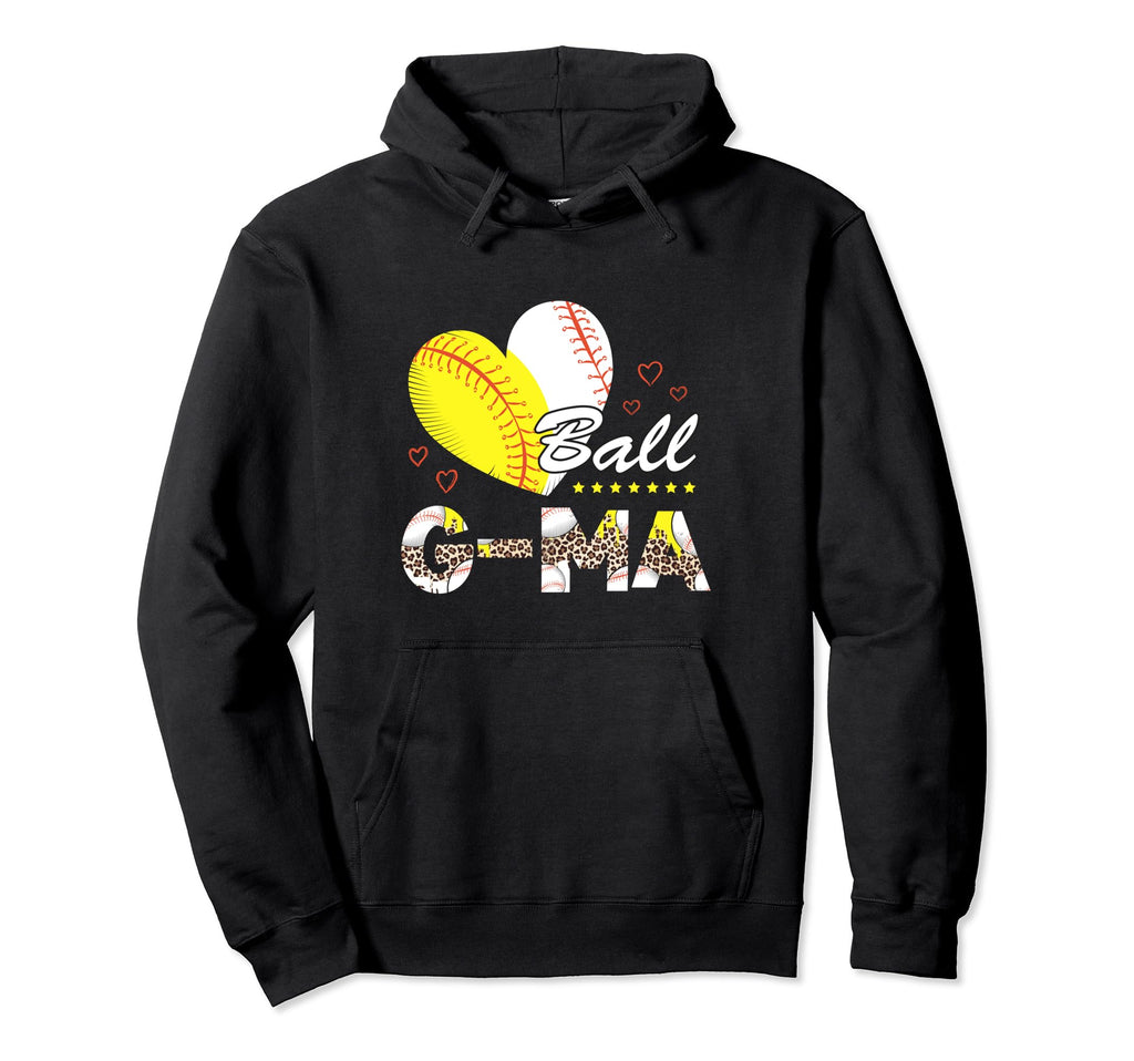 G Ma Both Baseball Softball Mothers Hoodie - Streetwear Style for Adults - T-Shirt, Sweatshirt, Hoodie