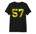 Softball 57 Jersey Number T-Shirt - Unique Graphic Unisex - T-Shirt, Sweatshirt, Hoodie