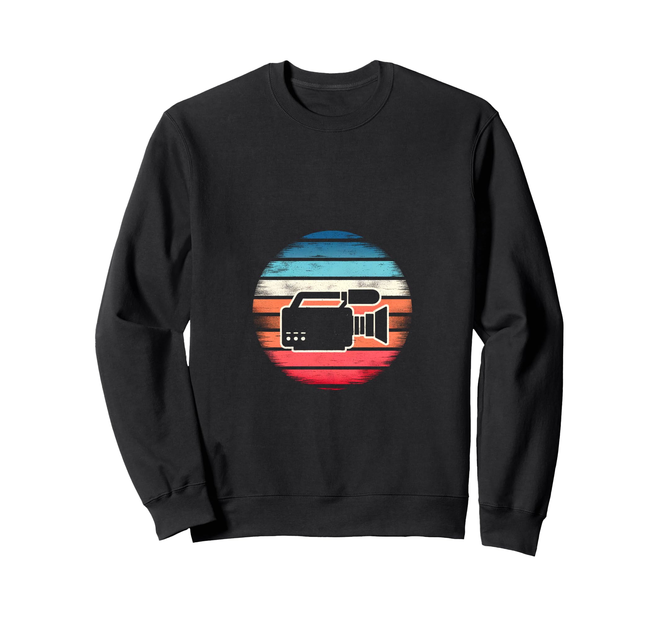 Camera Sunset Hoodie - Custom Art Print for Adults - T-Shirt, Sweatshirt, Hoodie
