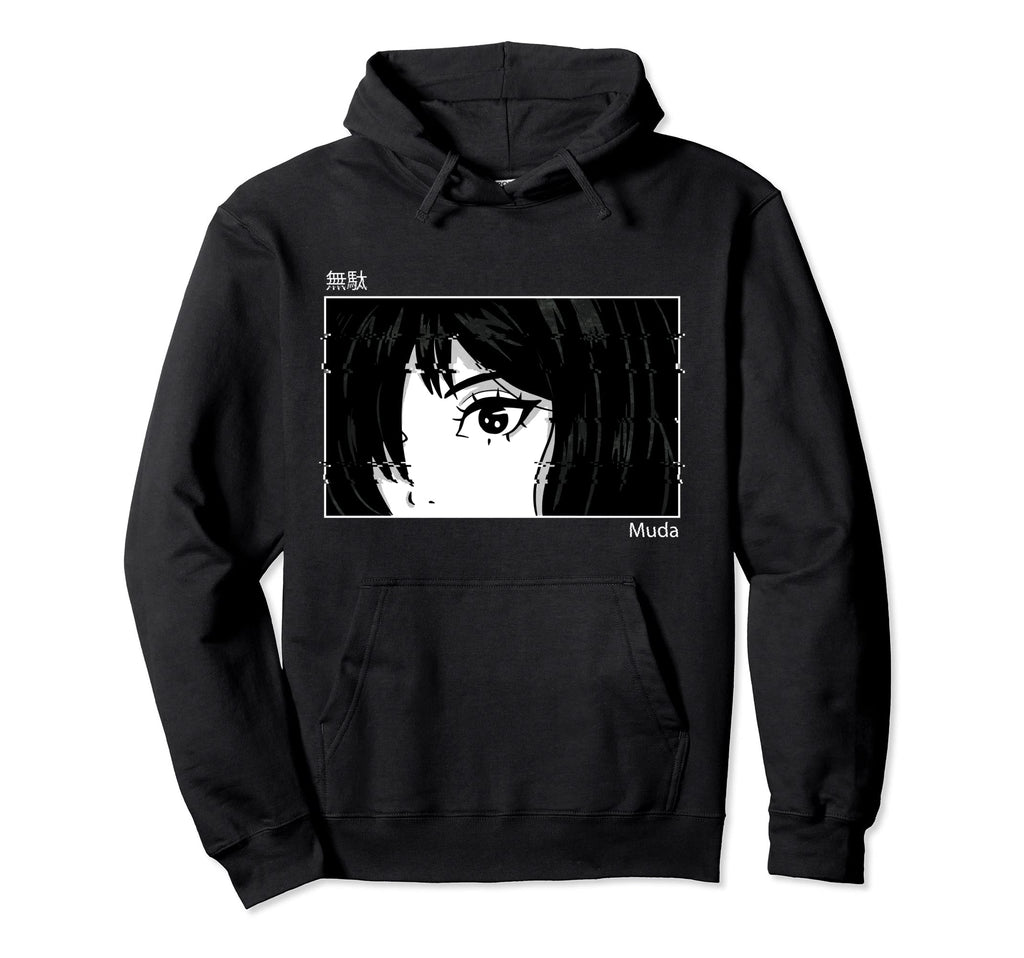 Japanese Vaporwave Aesthetic Hoodie - Casual Everyday Wear for Adults - T-Shirt, Sweatshirt, Hoodie