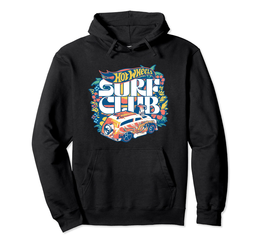 Hot Wheels Surf Club Hoodie - Fun Novelty Design Men Women - T-Shirt, Sweatshirt, Hoodie