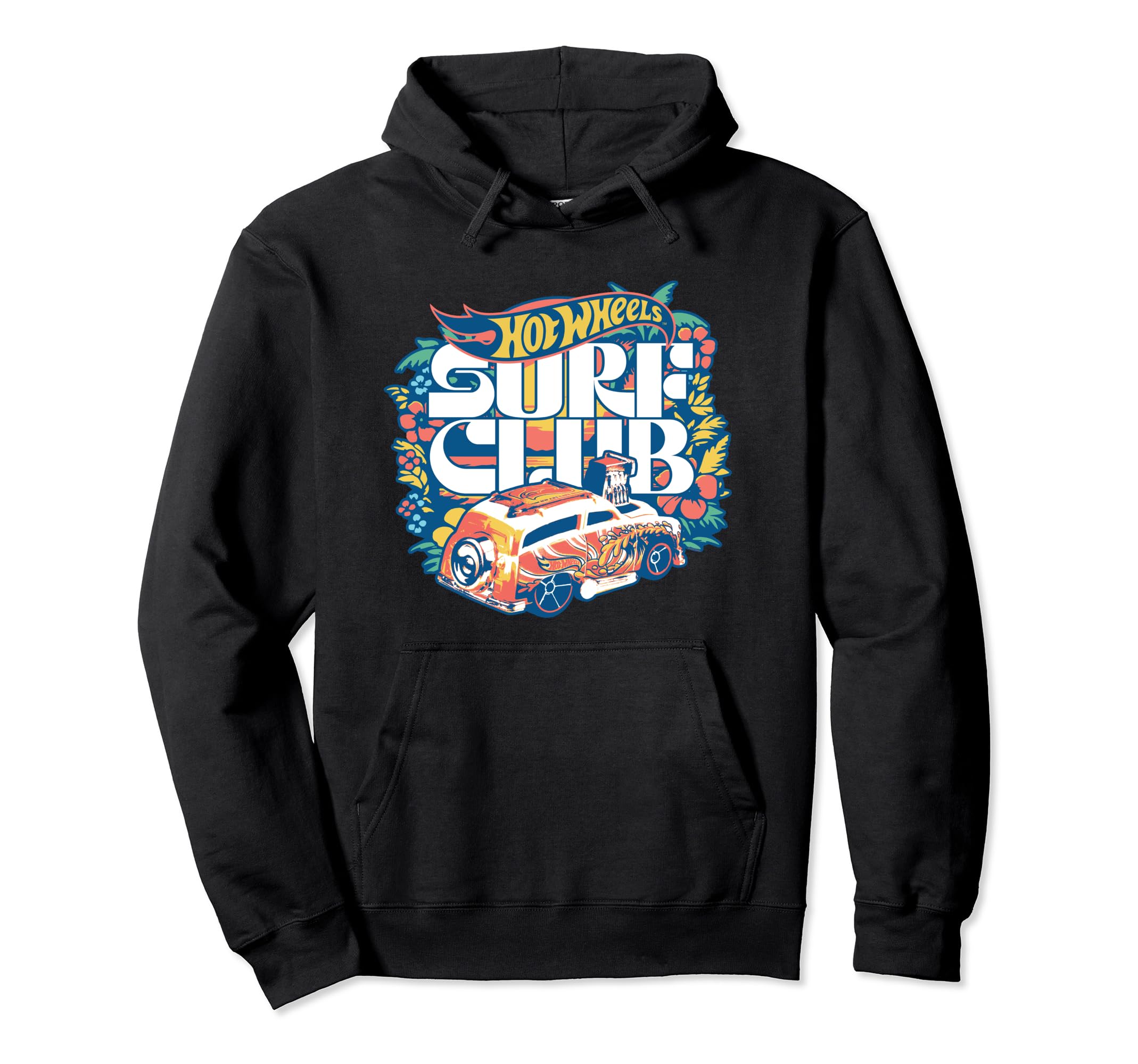 Hot Wheels Surf Club Hoodie - Fun Novelty Design Men Women - T-Shirt, Sweatshirt, Hoodie